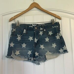 Mossimo Target Star Print Jean Shirts Side 10 or 30